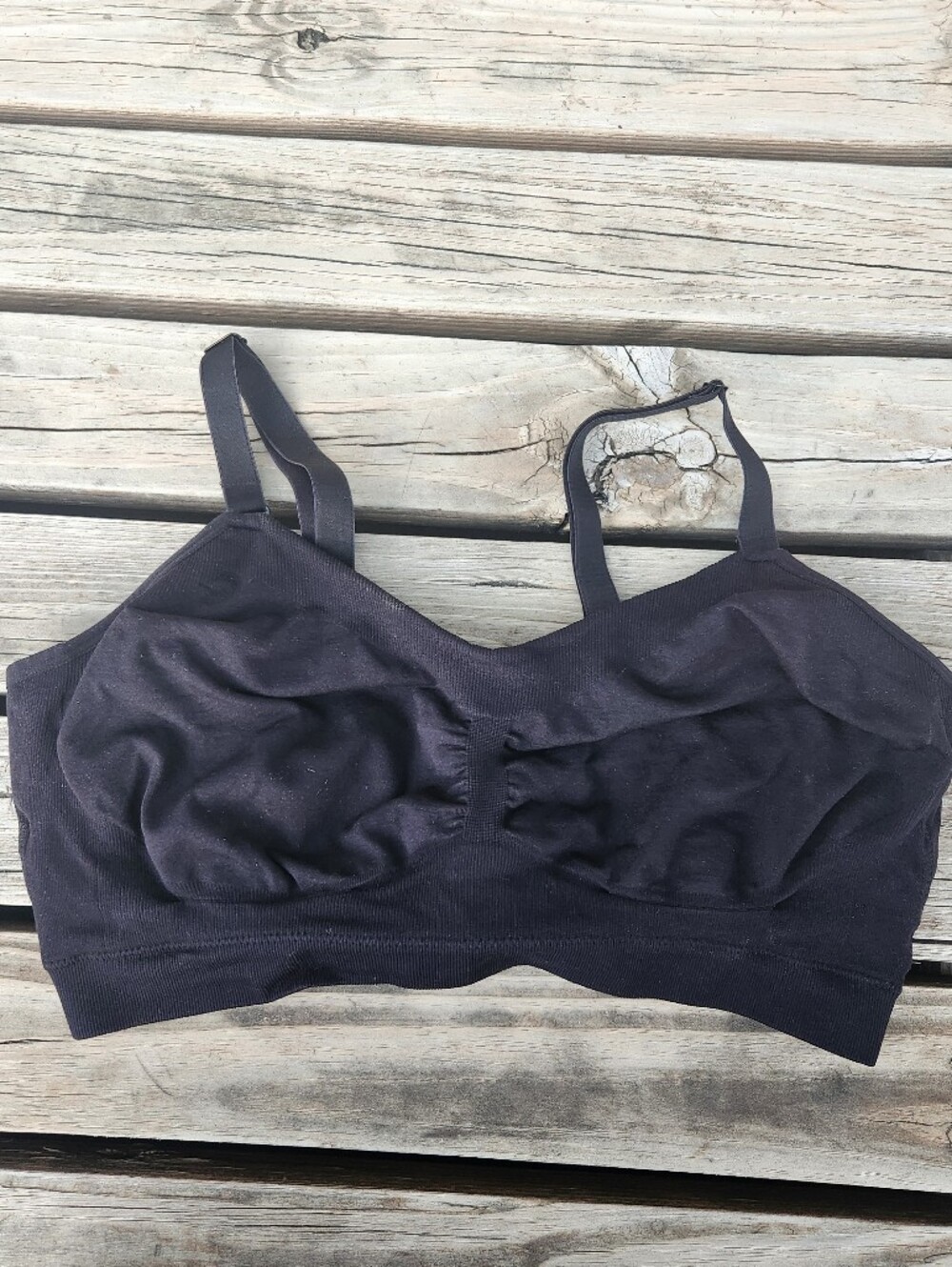 Kindred By Kindred Bravely XL Busty Nursing Bra Pumping Maternity Black